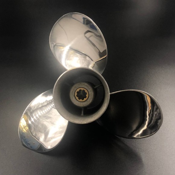 Гребной винт Yamaha 9.9-15, F9.9-F20 (3x9-1/4x9) (Сталь) Гребной винт Yamaha 9.9-15, F9.9-F20 (3x9-1/4x9) (Сталь)