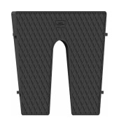 Накладка клин на транец 450x360 мм, черная