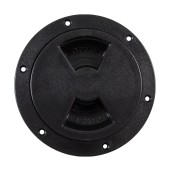 Лючок палубный 4", черный