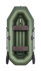 Надувная лодка ПВХ, АКВА-ОПТИМА 260 НД, зеленый Надувная лодка ПВХ, АКВА-ОПТИМА 260 НД, зеленый
