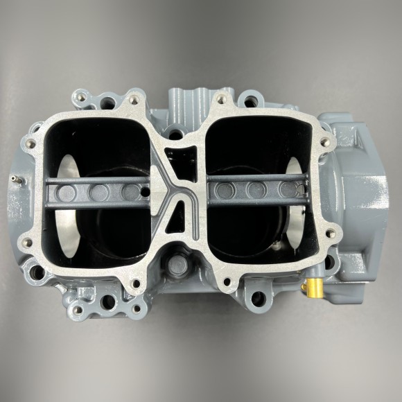 Блок цилиндров с картером Yamaha 40X (40F-01.06.01.01; T40E-020004; PNFM40E-02001) (YUELANG)