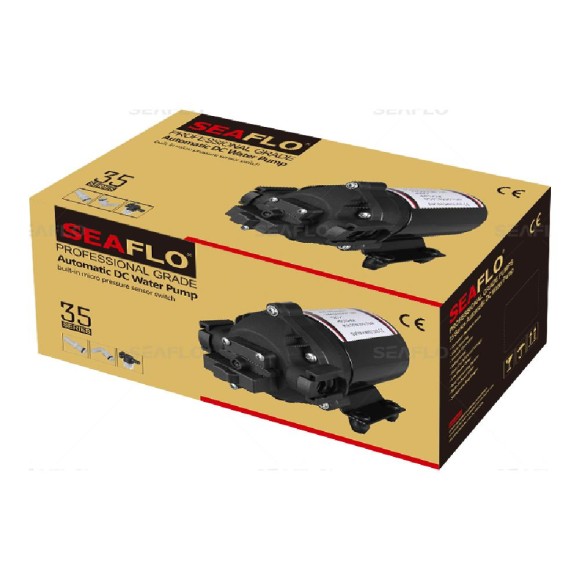 Помпа водоподающая SeaFlo мембранная, 12V 5.5 л/мин, 11 BAR Помпа водоподающая SeaFlo мембранная, 12V 5.5 л/мин, 11 BAR