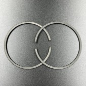 Кольца поршневые, комплект на один поршень Tohatsu 25-30 (0.50mm) (Osaka)