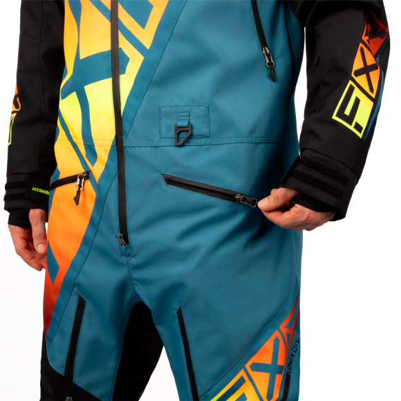 Комбинезон FXR CX без утеплителя Black/Steel/Inferno, XL