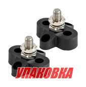 Клемма-штифт одинарная, M8, черная/черная (упаковка из 25 шт.) Клемма-штифт одинарная, M8, черная/черная (упаковка из 25 шт.)