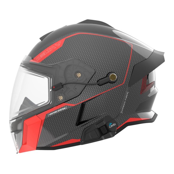 Шлем 509 Delta V Carbon Commander с подогревом Racing Red, MD