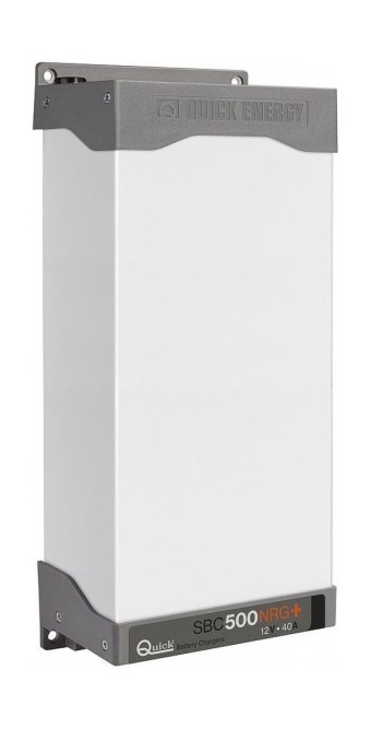 Зарядный береговой модуль SBC 500 NRG FR, 12В, 40A, 3 выхода, Quick