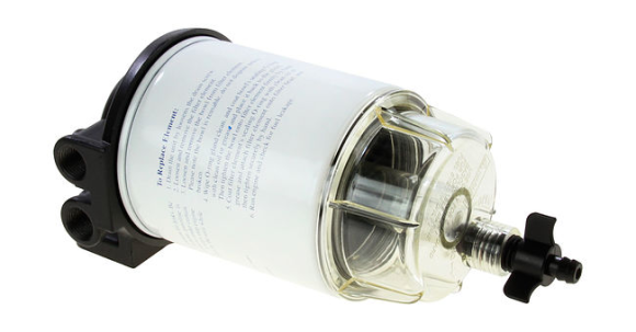 Фильтр топливный 10 мк с креплением и водосборником (малый)