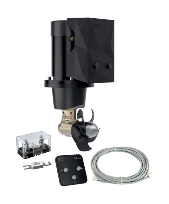 Подруливающее устройство Quick, D140mm, 40KGF, 12 В, (TCD2022 - TCDEX08 - NO TNL)