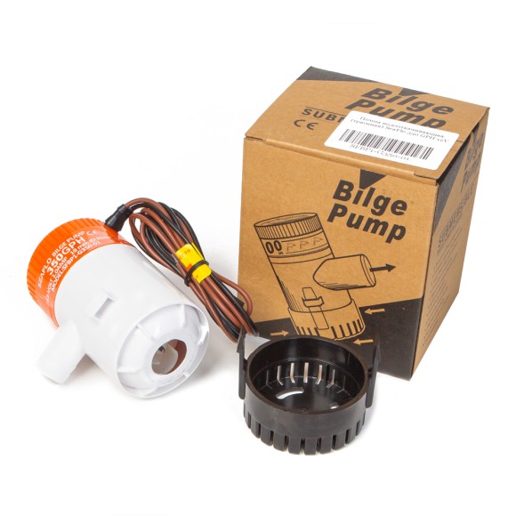 Насос осушительный 350GPH 01 Series 12В Насос осушительный 350GPH 01 Series 12В