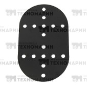 Площадка для крепления канистр овальная E-0000-PLOV