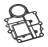 Прокладка под блок двигателя Suzuki DT9.9-15, Omax