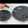 Лючок палубный 6", черный