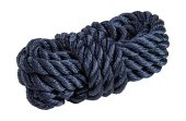 Веревка из полиэстера с огонами для крепления кранца, d10 мм, L2 м, цвет синий