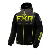 Куртка FXR Helium X с утеплителем Black/Charcoal/Hi Vis, M Куртка FXR Helium X с утеплителем Black/Charcoal/Hi Vis, M