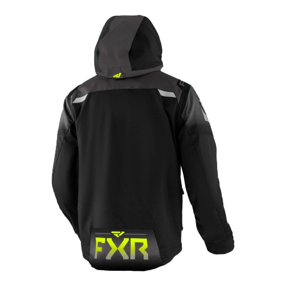 Куртка FXR Helium X с утеплителем Black/Charcoal/Hi Vis, M