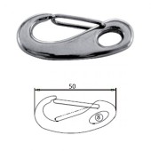 Карабин 50мм, нерж.сталь Карабин 50мм, нерж.сталь