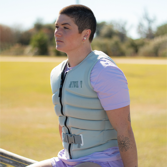 Жилет спасательный JetPilot Sina Fuchs X1 F/E Neo Vest Light grey, S