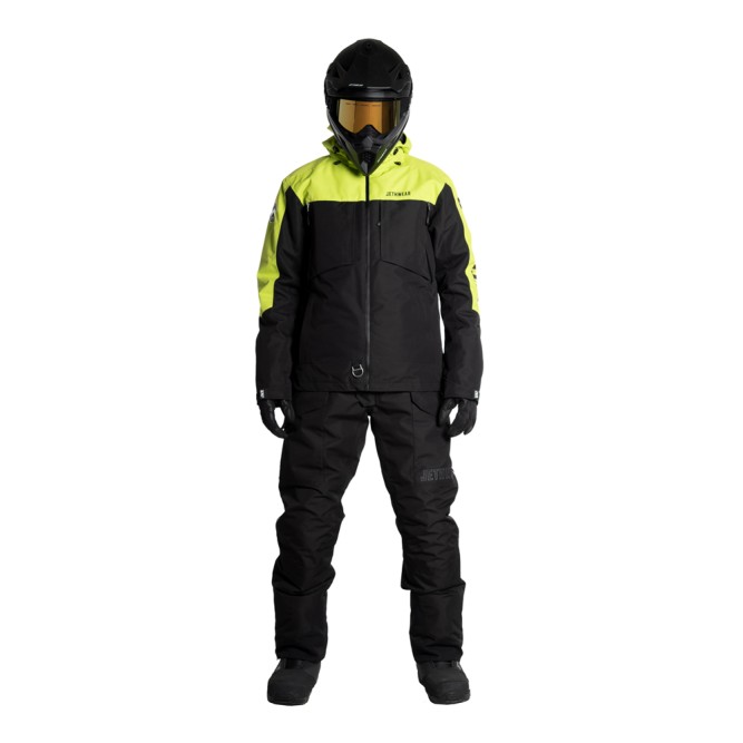Куртка Jethwear Crisp с утеплителем Black/Lime, XXL