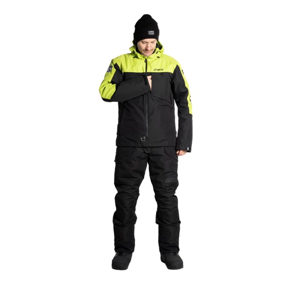 Куртка Jethwear Crisp с утеплителем Black/Lime, XXL