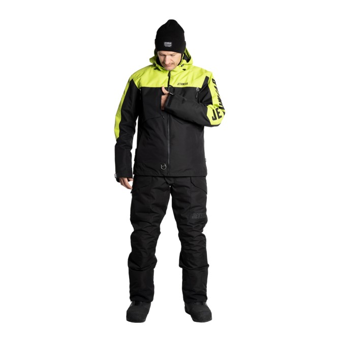 Куртка Jethwear Crisp с утеплителем Black/Lime, XXL