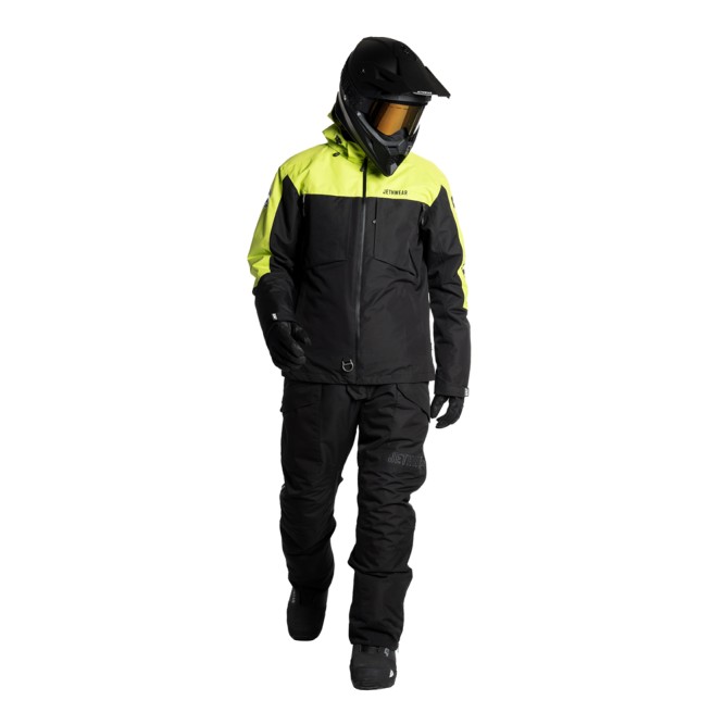 Куртка Jethwear Crisp с утеплителем Black/Lime, XXL