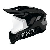 Шлем FXR Youth Clutch w/ Dual Shield Black Ops, L Шлем FXR Youth Clutch w/ Dual Shield Black Ops, L