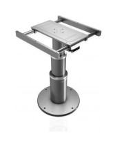 Стойка столешницы электрическая 2 ступени 350 - 700 мм, основание 400 мм Стойка столешницы электрическая 2 ступени 350 - 700 мм, основание 400 мм