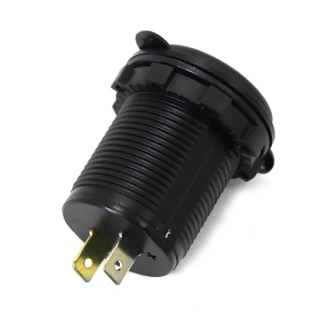 Панель с двойным USB разъемом (5В\4.2А (2.1А+2.1А) и зеленой подсветкой NEKEKE