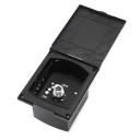 Внешний вывод в боксе с регулировкой подачи 1/2" SUNFINE, черный