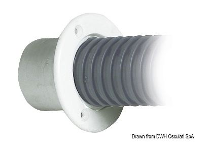 Гофра кабель-трассы d50,8 мм, серая Гофра кабель-трассы d50,8 мм, серая