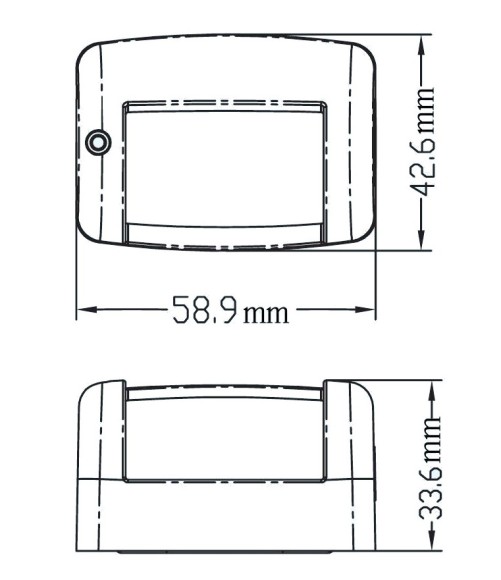 Огонь ходовой светодиодный, зеленый