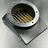 Горловина заливная угловая Diesel 50мм, сталь