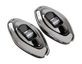 Огни ходовые светодиодные, комплект, нержавеющий корпус, 12 В Огни ходовые светодиодные, комплект, нержавеющий корпус, 12 В