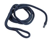 Веревка из полиэстера с огонами для крепления кранца, d6 мм, L1,5 м, цвет синий