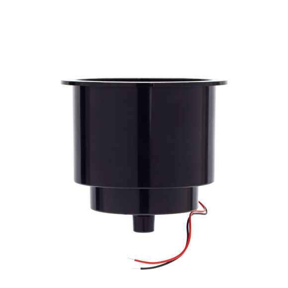 Подстаканник Skipper, черный ABS пластик, подсветка Подстаканник Skipper, черный ABS пластик, подсветка