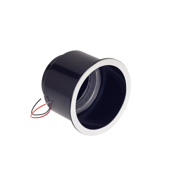 Подстаканник Skipper, черный ABS пластик, подсветка