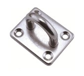 Серьга с прямоугольным основанием 8мм, Marine Rocket