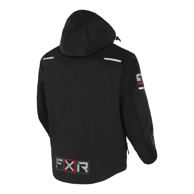 Куртка FXR Maverick с утеплителем Black/Red, M