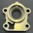 Основание помпы охлаждения Yamaha 60-90, F75-100 (6D8-WS443-00; 688-44341-01-94) (YUELANG)