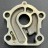 Основание помпы охлаждения Yamaha 60-90, F75-100 (6D8-WS443-00; 688-44341-01-94) (YUELANG)