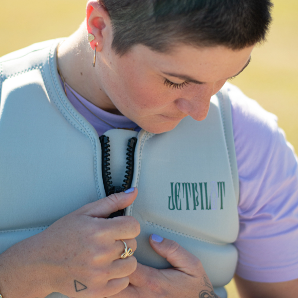 Жилет спасательный JetPilot Sina Fuchs X1 F/E Neo Vest Light grey, M Жилет спасательный JetPilot Sina Fuchs X1 F/E Neo Vest Light grey, M