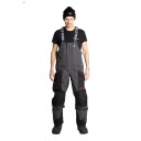 Полукомбинезон Jethwear Treeline Bib с утеплителем Black/Grey/Red, L
