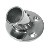 Основание леера 22мм, круглое, наклон 60 град Основание леера 22мм, круглое, наклон 60 град