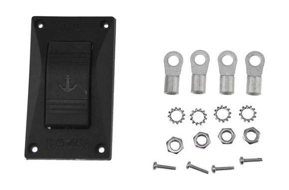 Лебедка якорная South Pacific 800F горизонтальная, 800Вт, 12 В,