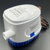 Помпа осушительная автоматическая с поплавком 750GPH (12V) (2838,75 л/ч)  (PREMARINE)