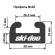 Склиз Garland 26 профиль для Ski-Doo Длина: 1499 мм, цвет: графитовый