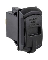 Разъем USB 5В 4.2А и вольтметр