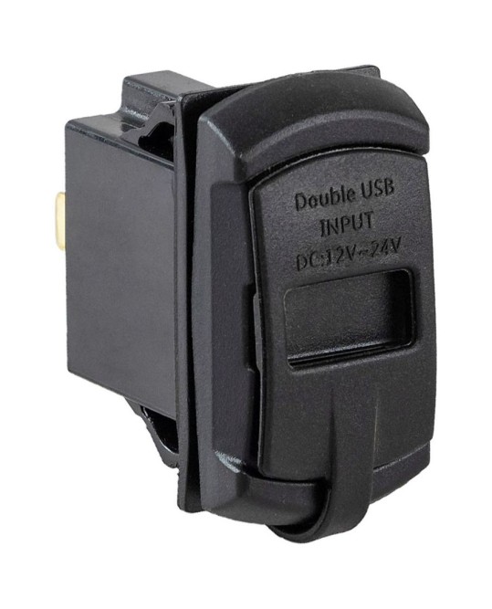 Разъем USB 5В 4.2А и вольтметр