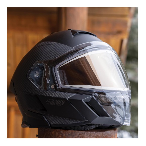 Шлем 509 Delta V Carbon Ignite с подогревом Black Ops, SM